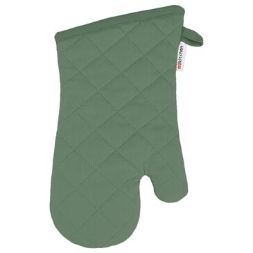Mukitchen Quilted Cotton Mitt in Hedge, , large