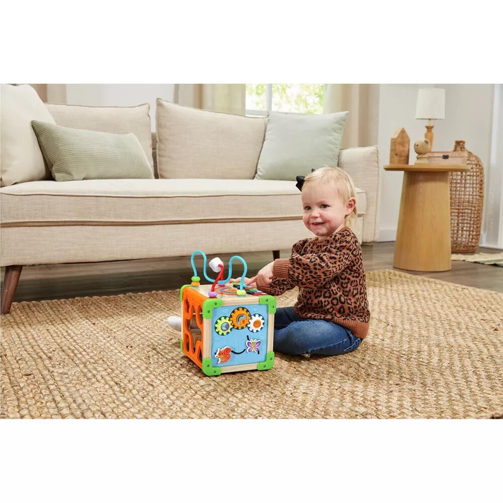 Leapfrog Touch and Learn Wooden Activity Cube, , large