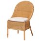 Baxton Studio Camelia Side Chair in Light Honey, , large