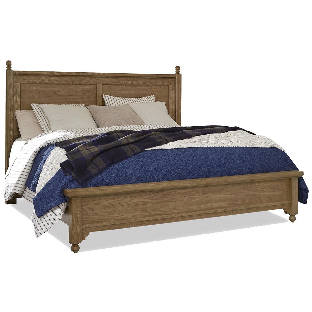 LMCo. Home Collection by Erin & Ben Napier Queen Poster Bed in Honey