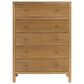Butler Specialty Company Nora 5-Drawer Tall Dresser in Natural, , large