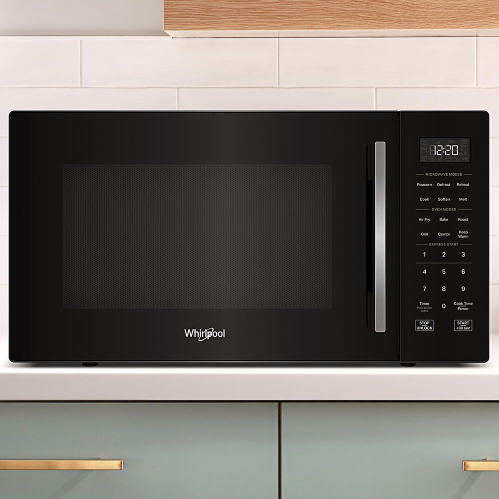 Whirlpool 1.0 Cu. Ft. Countertop Microwave with Air Fry in Black, , large