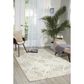 Nourison Damask DAS03 8" x 10" Ivory Area Rug, , large