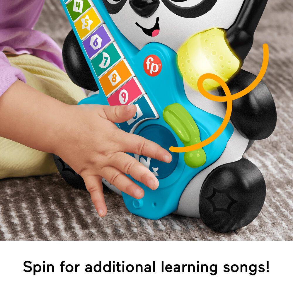 Fisher Price Link Squad Jam and Count Panda Baby Learning Toy, , large