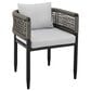 Blue River Felicia 7-Piece Patio Dining Table Set in Black, , large