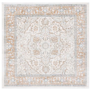 Safavieh Isabella ISA936A 6"7" Square Cream and Beige Area Rug, , large