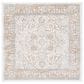 Safavieh Isabella ISA936A 6"7" Square Cream and Beige Area Rug, , large