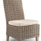 Ashley Beachcroft Chair with Brown Seat in Beige (Set of 2), , large