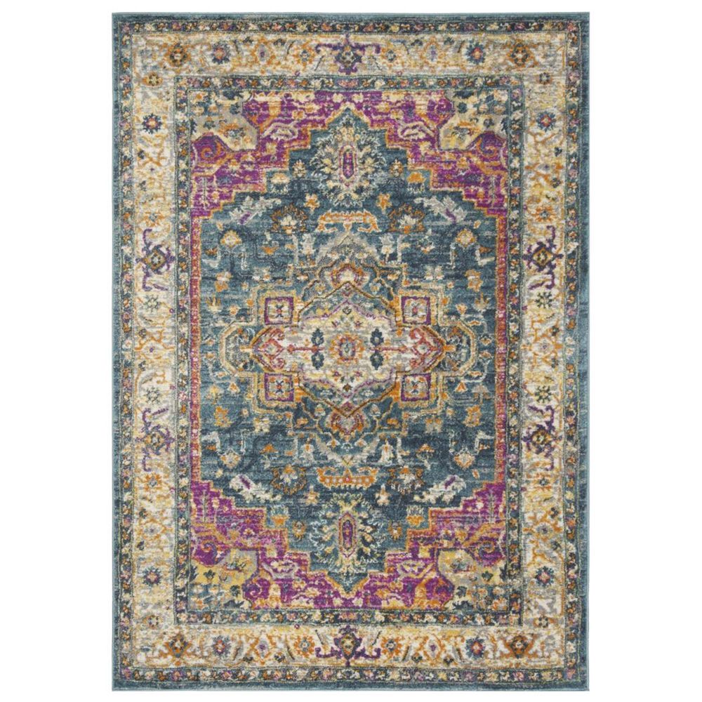Safavieh Madison MAD202M-4 4&#39; x 6&#39; Blue Area Rug, , large