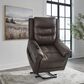 Ashley Oatman Power Lift Recliner in Umber, , large