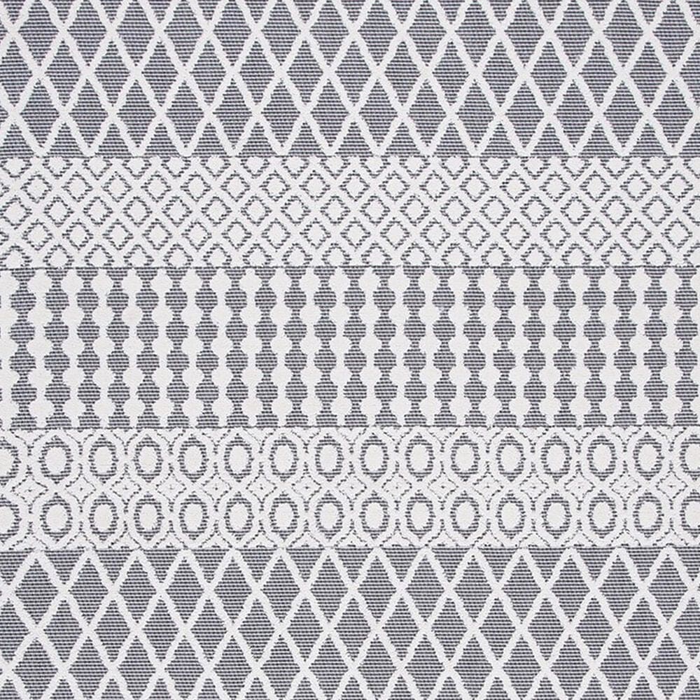Safavieh Cabana CBN652A 8&#39; Square Ivory and Grey Area Performance Rug, , large