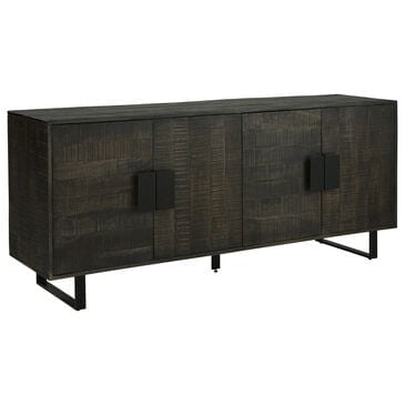 Ashley Kevmart Accent Cabinet in Grayish Brown and Black, , large