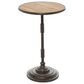 Maple and Jade 25" Accent Table in Dark Brown and Light Brown, , large
