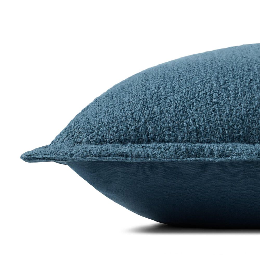 Loloi Morris 22&quot; Square Throw Pillow in Blue, , large