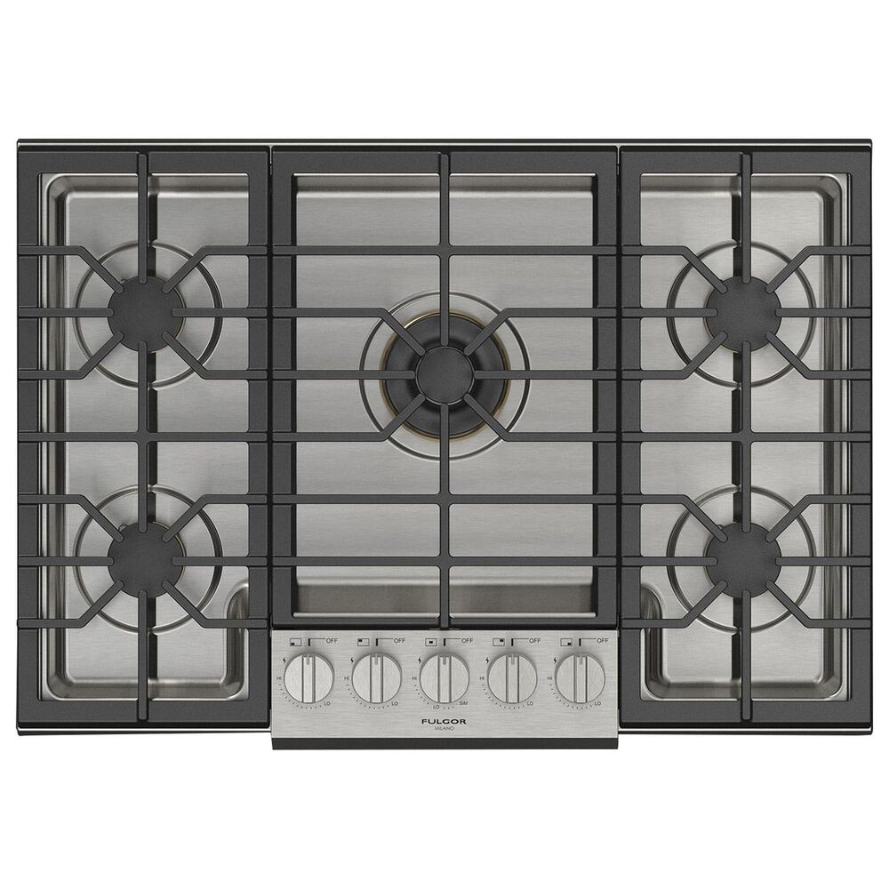 Fulgor Milano Sofia 30" Gas Cooktop with 4 Single Burners in Stainless Steel, , large