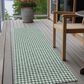 Dalyn Rug Company Hinton 2"3" x 12" Green Indoor/Outdoor Runner, , large