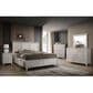 Hawthorne Furniture San Mateo 3-Piece King Storage Bedroom Set in Rustic White, , large