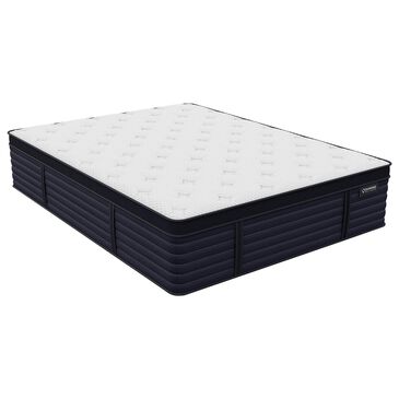 Hearth and Haven Diamond  Hughes Cool Latex Hybrid Medium Euro Top Queen Mattress, , large