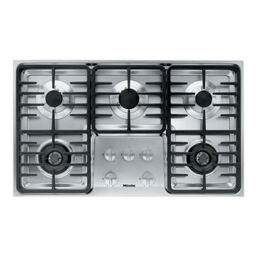 Miele 36" Stainless Steel Gas Cooktop, , large