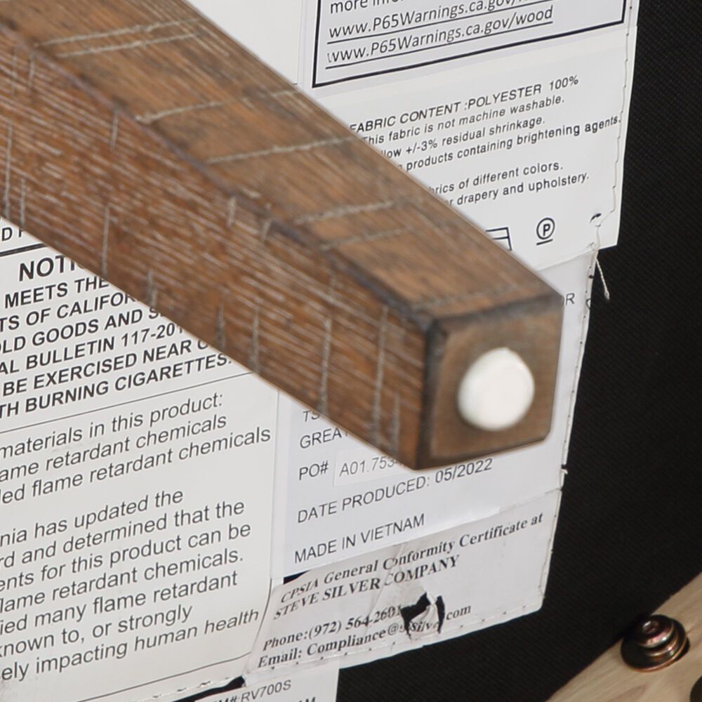 Crystal City Riverdale Dining Side Chair in Driftwood, , large