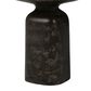 Four Hands Odessa End Table in Distressed Bronze, , large
