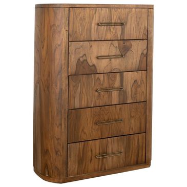 Fallridge Balam 5-Drawer Chest in Natural Teak, , large