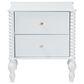 Baxton Studio Callison 2-Drawer Nightstand in White, , large