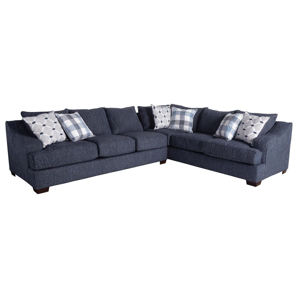 Lane Bellhaven 2-Piece Sectional in Indigo, , large
