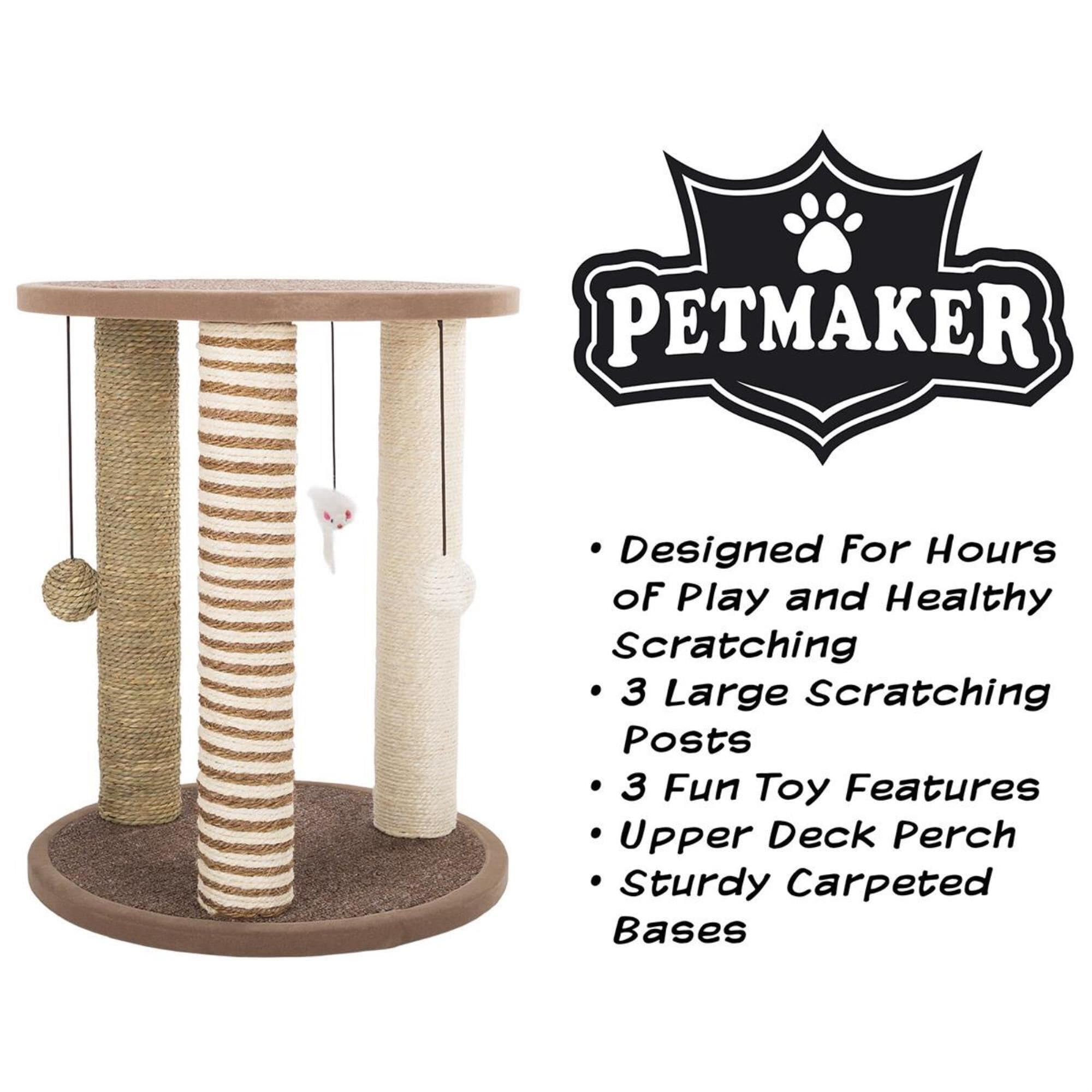 Timberlake Petmaker Cat Scratching Post with Perch NFM