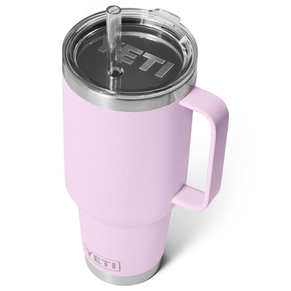 YETI Rambler 42 Oz Straw Mug with Straw Lid in Cherry Blossom, , large