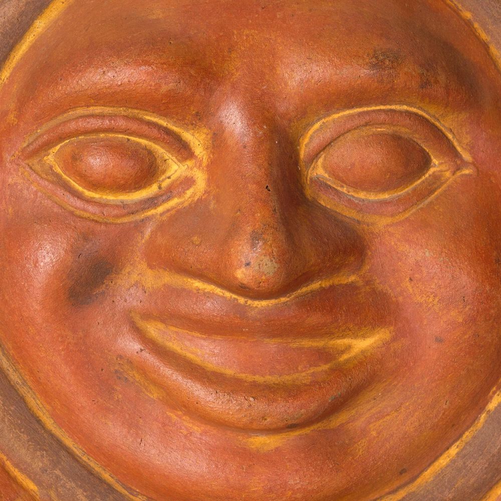 Alfresco Home Sol Patio Sun Face in Dark Copper, , large
