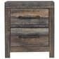 Ashley Drystan 4 Piece Twin Dual Storage Bed Set in Brown Rustic, , large
