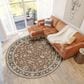 Dalyn Rug Company Hatay HY1 8" Round Paprika Area Rug, , large