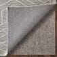 Feizy Rugs Emerson 8" x 10" Gray and Ivory Area Rug, , large
