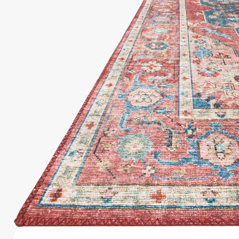 Loloi II Skye SKY-05 9&#39; x 12&#39; Brick and Ocean Area Rug, , large