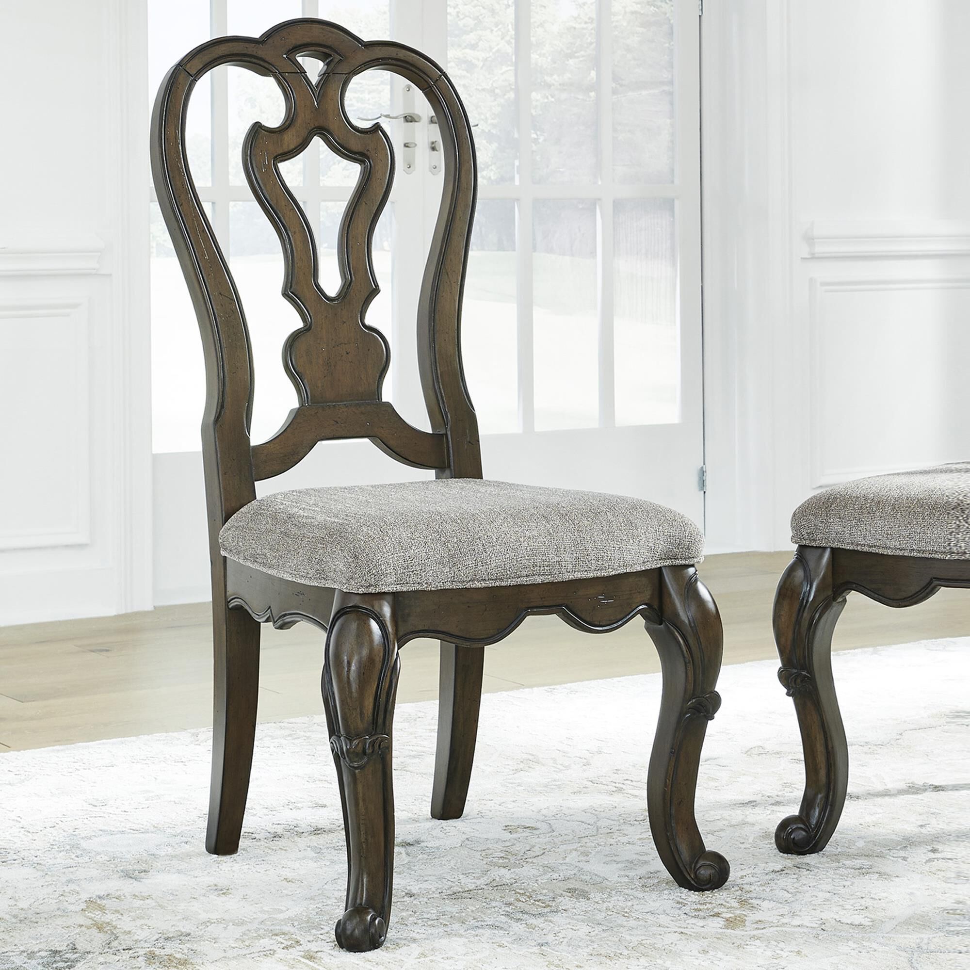 Millenium Maylee Side Chair in Dark Brown