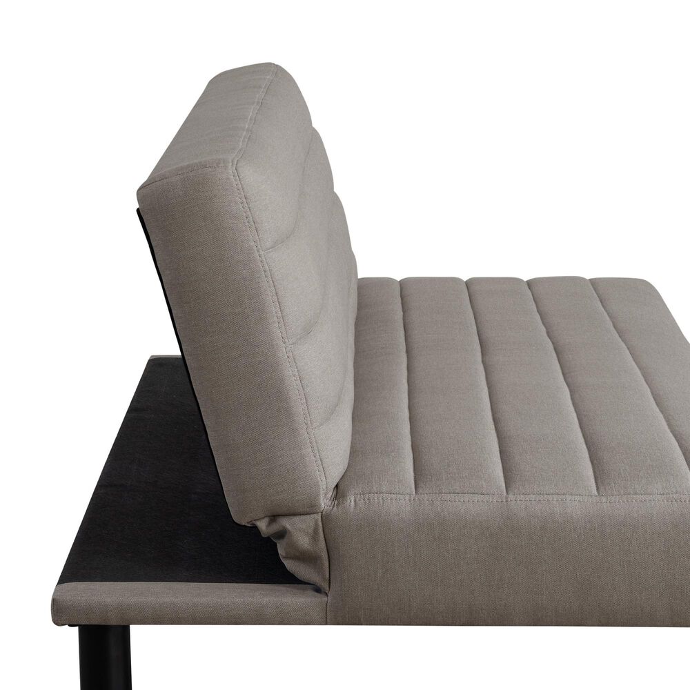 Lifestyle Solutions Dakota Convertible Sofa in Taupe, , large