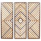 Maple and Jade 35" x 12" Wall Decor in Brown (Set of 3), , large
