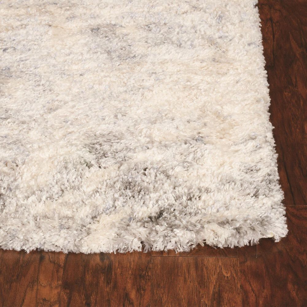 Kas Oriental Rugs Merino Vintage 3&#39;9&quot; x 5&#39;11&quot; Ivory and Grey Area Rug, , large