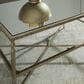 Ashley Cloverty Cocktail Table in Aged Gold and Clear, , large