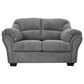 Ashley Allmaxx Loveseat in Pewter, , large