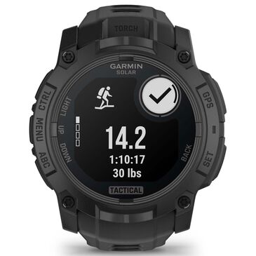 Garmin Instinct 3 Tactical Edition Solar Smartwatch 50mm Case with Silicone Sport Band in Black, , large