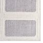 Jaipur Composure Deverell Cream 4" x 5"8" Area Rug, , large