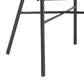 Zuo Modern Freycinet Outdoor Dining Chair with Black Back in Gray (Set of 2), , large