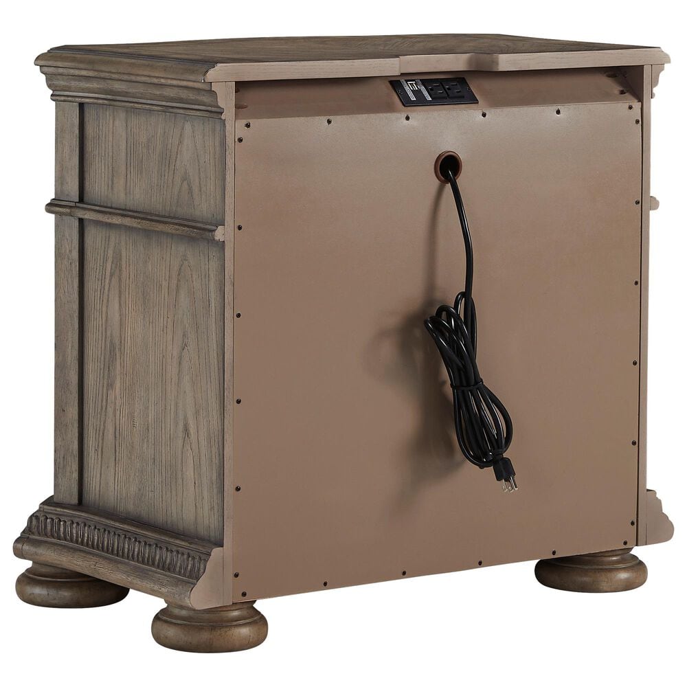 Ashley Ardenfield 3-Drawer Nightstand in Light Brown, , large