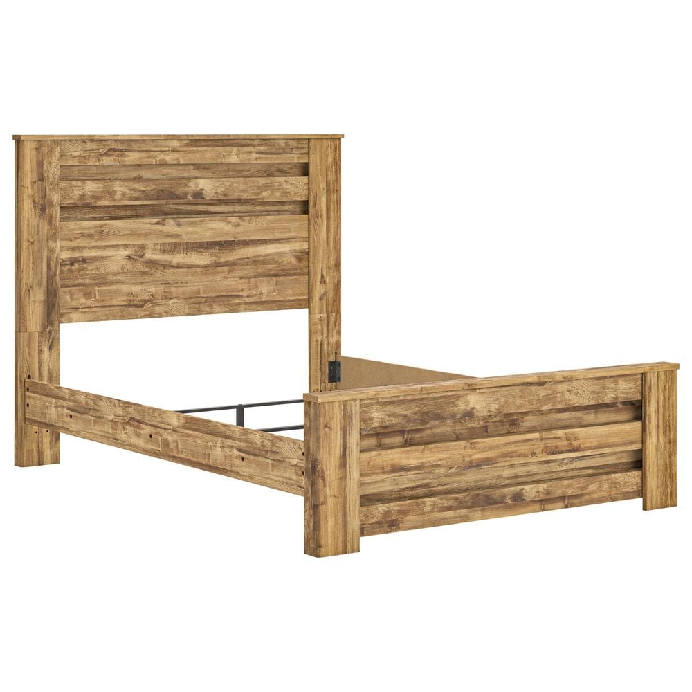 Ashley Maystonna Queen Panel Bed in Brown, , large
