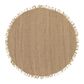 Surya Jute Natural JUTE NATURAL 8" Round Wheat Area Rug, , large