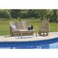 Ashley Hyland Wave Patio Rectangular Coffee Table in Driftwood, , large