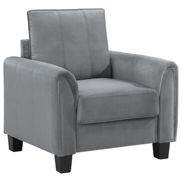 Coaster Davis Accent Arm Chair in Grey, , large