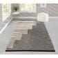Novogratz Karl KRL-1 9" x 12" Black Area Rug, , large
